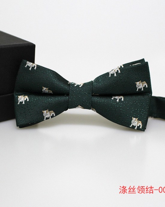 Factory direct supply, ready-to-stock men's formal bow ties, cartoon animal logo casual men's bow ties. Factory direct supply, ready-to-stock men's formal bow ties, cartoon animal logo casual men's bow ties.