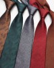 Men's Polyester Jacquard Business Ties: Solid Color Floral Casual High-End Ties (Factory Direct) Men's Polyester Jacquard Business Ties: Solid Color Floral Casual High-End Ties (Factory Direct)