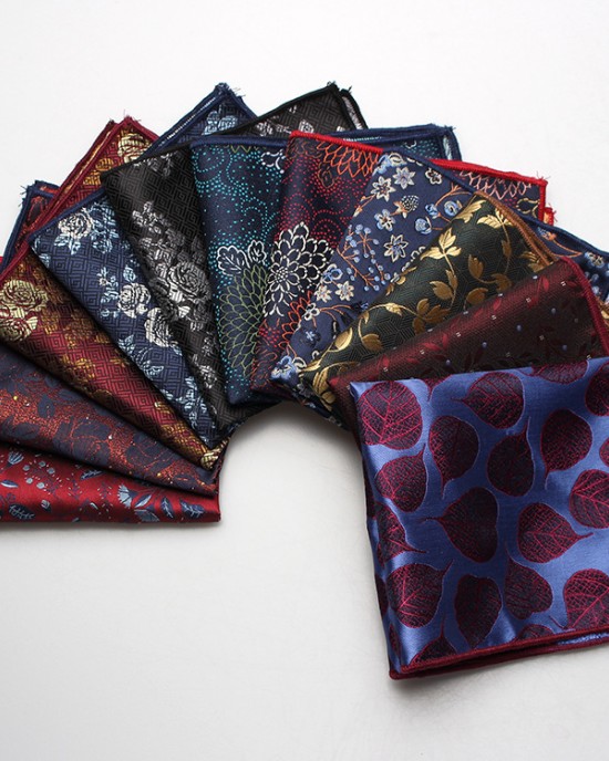 Factory Direct Wholesale: High-End Men's Suit Pocket Squares (Various Colors, Formal Business Pocket Squares)
