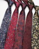 Fashionable casual floral leaf arrow-shaped men's tie in stock Business polyester jacquard suit ties for banquets Fashionable casual floral leaf arrow-shaped men's tie in stock Business polyester jacquard suit ties for banquets