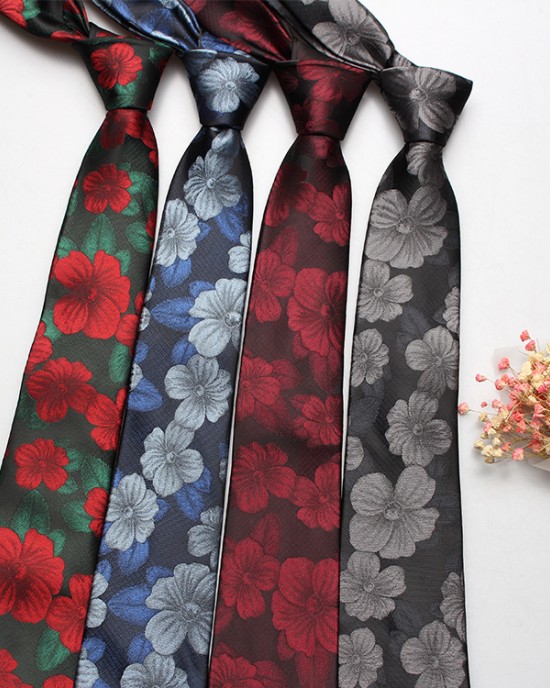 Fashionable casual floral leaf arrow-shaped men's tie in stock Business polyester jacquard suit ties for banquets Fashionable casual floral leaf arrow-shaped men's tie in stock Business polyester jacquard suit ties for banquets