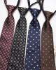 Hot-selling 8cm formal business tie, men's zippered lazy tie, small flower and cashew pattern, various colors Hot-selling 8cm formal business tie, men's zippered lazy tie, small flower and cashew pattern, various colors