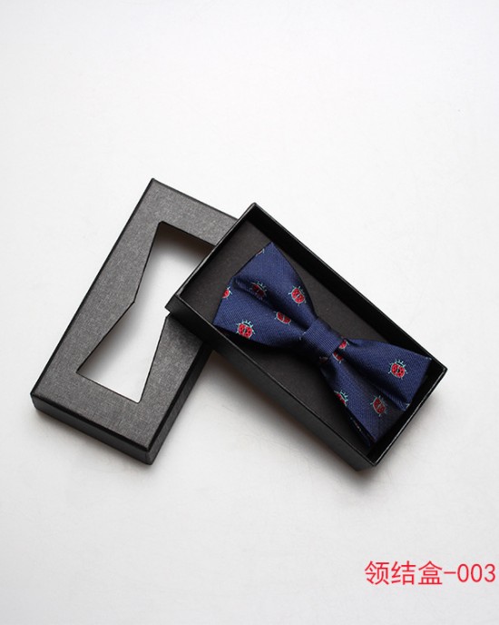 Exquisite bow tie gift box, rectangular black box for student holiday wedding gifts Exquisite bow tie gift box, rectangular black box for student holiday wedding gifts