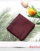 Factory-direct men's suit pocket squares. Wedding groomsmen and host burgundy striped polka dot square handkerchiefs. Factory-direct men's suit pocket squares. Wedding groomsmen and host burgundy striped polka dot square handkerchiefs.