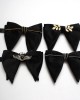 New autumn and winter styles for groomsmen and groomsmen wedding photo shoots, personalized large velvet ox-horn-embellished "happiness" bow ties, wholesale. New autumn and winter styles for groomsmen and groomsmen wedding photo shoots, personalized large velvet ox-horn-embellished "happiness" bow ties, wholesale.