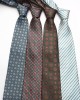 Wholesale men's 8cm business formal polyester ties, suit ties, and casual green party ties.