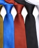 Solid color ties in stock. New business casual men's ties and suit accessories, 8cm hand-tied solid color tie manufacturer.