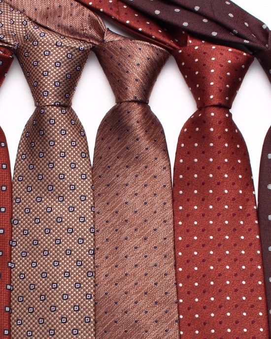 Lei'er new brown tie, 8cm men's business fashion polyester hand-tied tie in multiple colors. Lei'er new brown tie, 8cm men's business fashion polyester hand-tied tie in multiple colors.