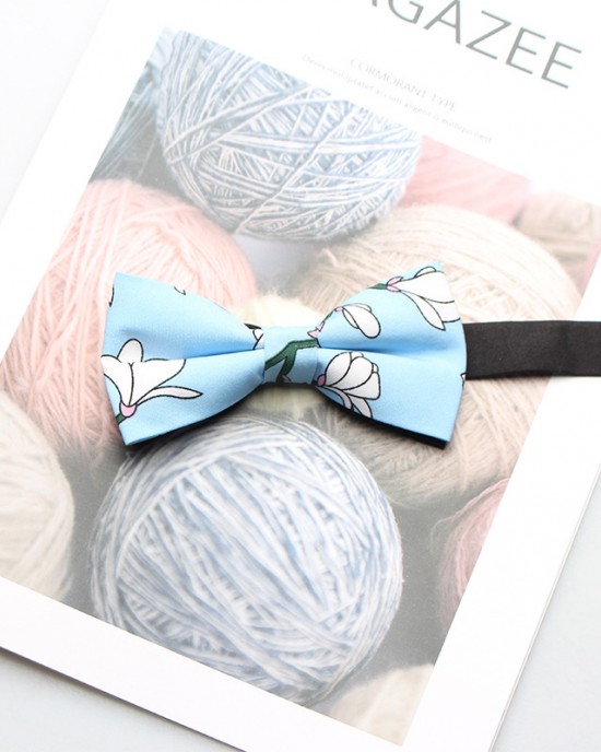 2021 new men's bow ties, polyester casual printed bow ties in stock Wholesale of patterned bow ties