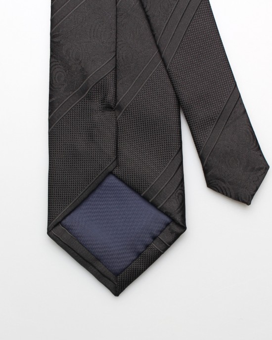 Business formal black men's 8cm solid color hand-tied ties Suit Accessories & Ties