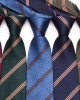 Leier, in stock, 8cm business formal polyester tie, striped series tie, men's wedding casual tie manufacturer