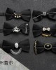 White men's bow ties, groomsmen wedding, black business bow ties, personalized diamond-studded, pearl-feathered bow ties. White men's bow ties, groomsmen wedding, black business bow ties, personalized diamond-studded, pearl-feathered bow ties.