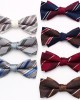 Lei'er double-layered men's bow tie, striped British business bow tie, Korean-style groomsmen wedding shirt bow tie, in stock Lei'er double-layered men's bow tie, striped British business bow tie, Korean-style groomsmen wedding shirt bow tie, in stock