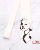 Leier men's personalized tie, European and American rose tie, Korean-style castle statue, casual party tie manufacturer.