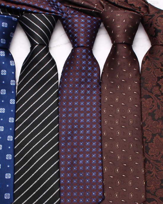 Lei'er new business series 8cm polyester jacquard tie for business suits, bulk tie in stock Lei'er new business series 8cm polyester jacquard tie for business suits, bulk tie in stock