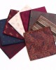Manufacturer of men's business suit pocket squares, patterned wedding handkerchiefs, and small square handkerchiefs for banquets and suit accessories. Manufacturer of men's business suit pocket squares, patterned wedding handkerchiefs, and small square handkerchiefs for banquets and suit accessories.