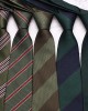New green series men's business ties, retro and fashionable striped paisley polyester hand-tied ties, wholesale