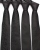 Business formal black men's 8cm solid color hand-tied ties Suit Accessories & Ties