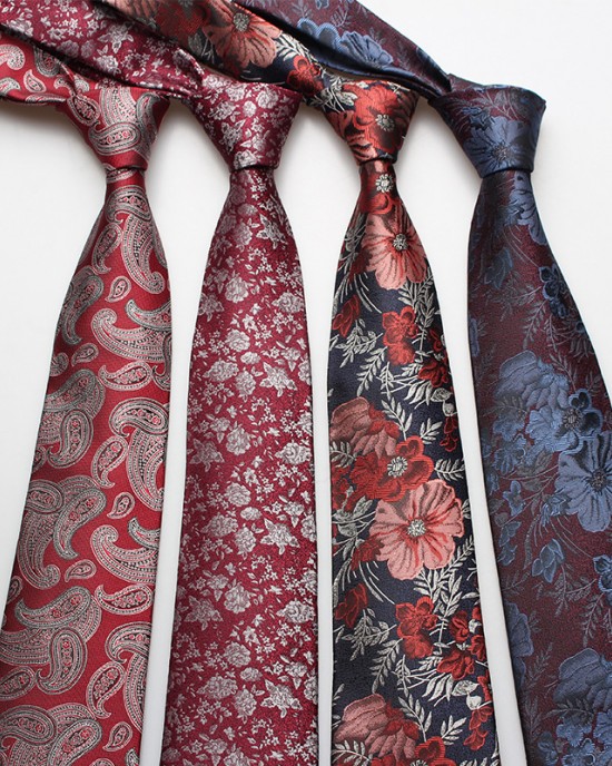 2025 new tie wholesale men's patterned business casual retro formal wear 8cm striped tie.