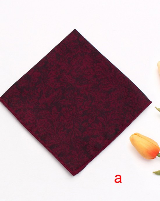 Lei'er formal business square, suit pocket square, patterned chest scarf, handkerchief, small party square accessory manufacturer, in stock