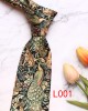 Leier, in stock, men's printed tie, peacock floral tie, Korean-style paisley pattern wedding groom tie manufacturer Leier, in stock, men's printed tie, peacock floral tie, Korean-style paisley pattern wedding groom tie manufacturer