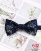 2025, in stock, colorful bow tie, men's vintage double-layer bow tie Groom's groomsmen's wedding bow tie wholesaler
