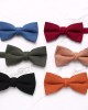 Leier in stock solid-color bow ties for men, knitted cotton bow ties for banquets and performances, and personalized bow ties for shirts and formal wear Leier in stock solid-color bow ties for men, knitted cotton bow ties for banquets and performances, and personalized bow ties for shirts and formal wear