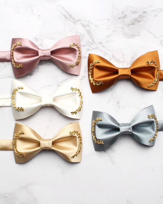 Men's custom-made bow ties, solid-color wedding bow ties for groomsmen and groomsmen, wholesale polyester yarn-dyed bow ties Men's custom-made bow ties, solid-color wedding bow ties for groomsmen and groomsmen, wholesale polyester yarn-dyed bow ties