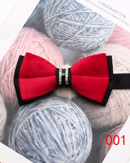 Lei'er men's wedding dress photoshoot bow tie, Chinese-style stylish, burgundy, navy blue, metal diamond bow tie. Lei'er men's wedding dress photoshoot bow tie, Chinese-style stylish, burgundy, navy blue, metal diamond bow tie.