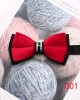 Lei'er men's wedding dress photoshoot bow tie, Chinese-style stylish, burgundy, navy blue, metal diamond bow tie. Lei'er men's wedding dress photoshoot bow tie, Chinese-style stylish, burgundy, navy blue, metal diamond bow tie.