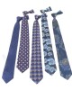 Lei'er new blue series 8cm polyester business suit jacquard ties, bulk tie manufacturers in stock