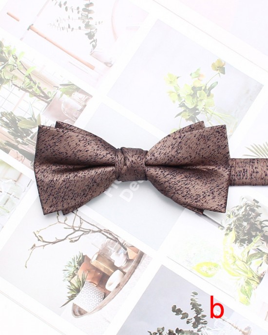 Lei'er men's Korean-style casual bow tie, polyester printed dark pattern bow tie, performance accessory, bow tie, Shengzhou manufacturer and wholesale. Lei'er men's Korean-style casual bow tie, polyester printed dark pattern bow tie, performance accessory, bow tie, Shengzhou manufacturer and wholesale.