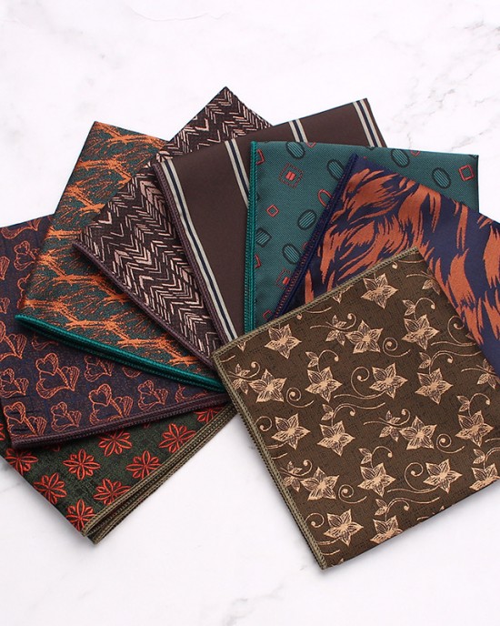 Formal business squares, wedding suit pocket squares, patterned chest scarves, handkerchiefs, small party squares, suit accessories manufacturer Formal business squares, wedding suit pocket squares, patterned chest scarves, handkerchiefs, small party squares, suit accessories manufacturer