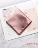 British-style men's suit pocket squares, solid-color, shiny, business banquet formal wear, and square handkerchiefs.