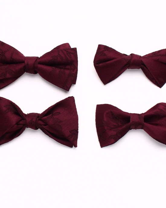 Lei'er men's groom's wedding tie, wedding dress photoshoot, Chinese-style personalized bow tie, fashionable burgundy bow tie, in stock from the manufacturer. Lei'er men's groom's wedding tie, wedding dress photoshoot, Chinese-style personalized bow tie, fashionable burgundy bow tie, in stock from the manufacturer.