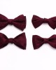 Lei'er men's groom's wedding tie, wedding dress photoshoot, Chinese-style personalized bow tie, fashionable burgundy bow tie, in stock from the manufacturer. Lei'er men's groom's wedding tie, wedding dress photoshoot, Chinese-style personalized bow tie, fashionable burgundy bow tie, in stock from the manufacturer.