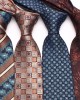 Leier, in stock, classic floral men's tie, men's plaid paisley pattern tie, business casual wedding tie Leier, in stock, classic floral men's tie, men's plaid paisley pattern tie, business casual wedding tie