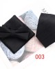 Business formal wear, three-piece tie, pocket scarf, and bow tie set Men's three-piece suit, striped scarf, tie, and bow tie set. Business formal wear, three-piece tie, pocket scarf, and bow tie set Men's three-piece suit, striped scarf, tie, and bow tie set.