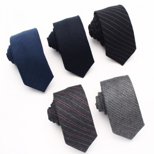 New wool ties in stock, men's striped plaid casual ties, groomsmen's suit and shirt accessories, tie manufacturers