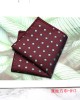 Polyester suit pocket square, suit and dress accessory, chest handkerchief, small handkerchief for wedding host banquet business. Wholesale Polyester suit pocket square, suit and dress accessory, chest handkerchief, small handkerchief for wedding host banquet business. Wholesale