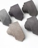 5.5cm men's business formal striped wool jacquard tie, groomsmen suit tie wholesale