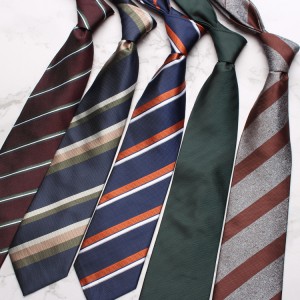 8cm men's business banquet formal wear, groom's shirt striped ties with various patterns