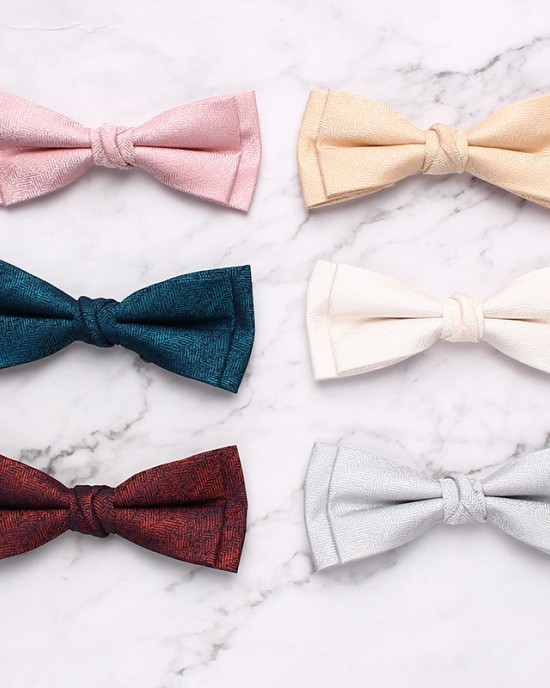 Manufacturer's ready-to-stock business wedding bow ties, men's suit polyester bow ties, distinctive double-layered textured casual bow ties, wholesale. Manufacturer's ready-to-stock business wedding bow ties, men's suit polyester bow ties, distinctive double-layered textured casual bow ties, wholesale.