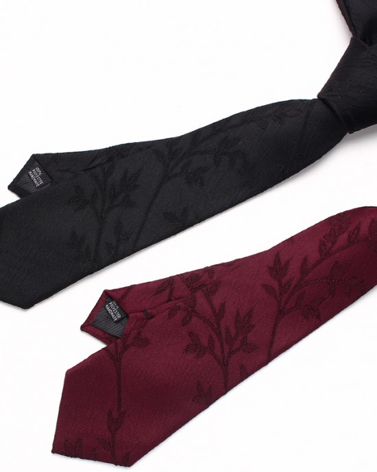 Lei'er polyester business suit ties, jacquard red series 7cm ties, new tie, manufacturer and wholesale Lei'er polyester business suit ties, jacquard red series 7cm ties, new tie, manufacturer and wholesale