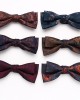 Lei'er men's floral casual bow ties, fashionable new paisley flower bow ties, personalized bow tie manufacturers for men and women Lei'er men's floral casual bow ties, fashionable new paisley flower bow ties, personalized bow tie manufacturers for men and women