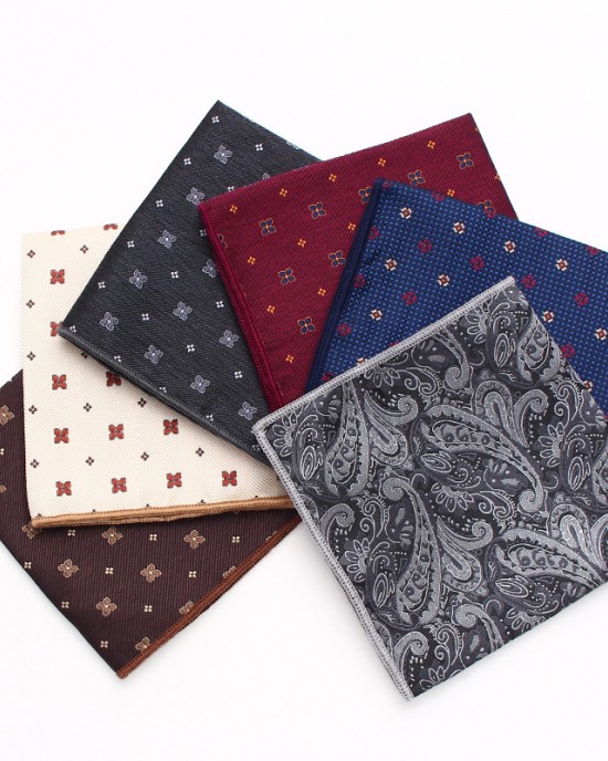 Leier men's suit pocket squares, patterned wedding chest scarves, handkerchiefs, small party squares, suit accessories, manufacturer Leier men's suit pocket squares, patterned wedding chest scarves, handkerchiefs, small party squares, suit accessories, manufacturer