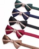Golden bow ties, men's diamond bow ties, stylish Korean-style bow ties for groomsmen and groomsmen, wholesale Golden bow ties, men's diamond bow ties, stylish Korean-style bow ties for groomsmen and groomsmen, wholesale