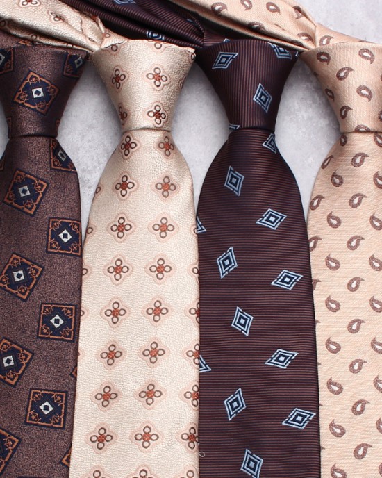 Lei'er brown ties, men's fashionable business polyester hand-tied ties, manufacturer wholesale, in a variety of colors Lei'er brown ties, men's fashionable business polyester hand-tied ties, manufacturer wholesale, in a variety of colors