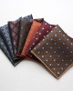 Polyester suit pocket square, suit and dress accessory, chest handkerchief, small handkerchief for wedding host banquet business. Wholesale Polyester suit pocket square, suit and dress accessory, chest handkerchief, small handkerchief for wedding host banquet business. Wholesale