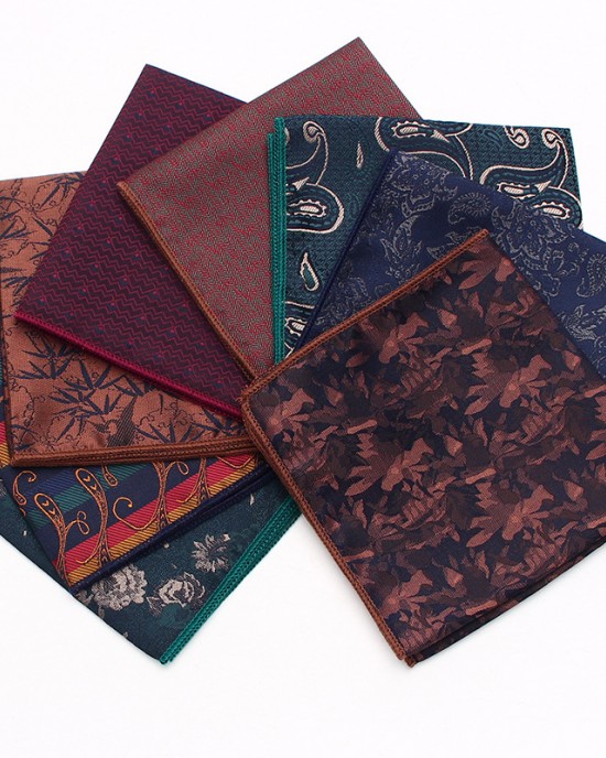 Leier men's business suit pocket squares, patterned wedding handkerchiefs, and small square handkerchiefs for banquets and suit accessories. Leier men's business suit pocket squares, patterned wedding handkerchiefs, and small square handkerchiefs for banquets and suit accessories.